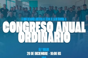 CONGRESO NACIONAL ANUAL, EL 20 DE DICIEMBRE