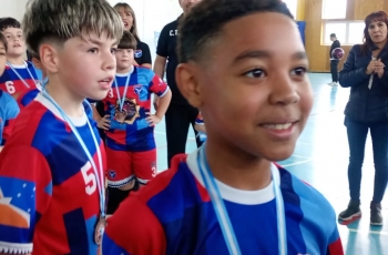 LOS PEQUES COMENZARON SU TORNEO OFICIAL EN RIO GRANDE